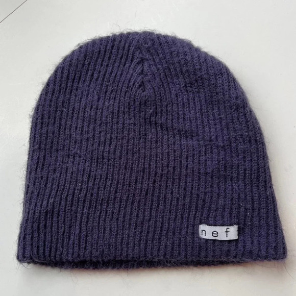 Neff Purple Beanie - Picture 1 of 4